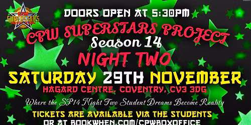 CPW SUPERSTARS PROJECT SEASON 14 - NIGHT TWO
