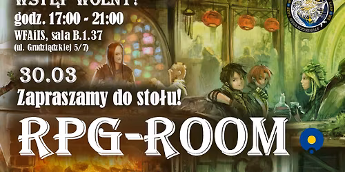 Podsekcja RPG #15 \u2013 Zapraszamy do sto\u0142u! (RPG-ROOM)