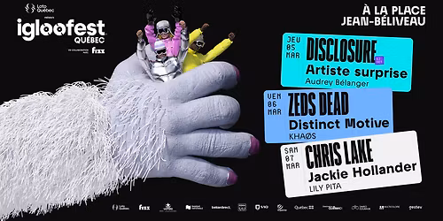 2026 Igloofest Quebec - Thursday at Place Jean Beliveau