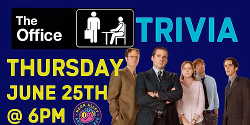 The Office Trivia Night @ Neon Alley!