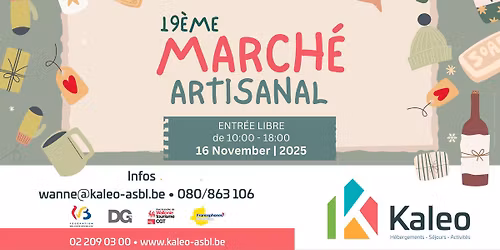 Le 19e\u0300 Marche\u0301 Artisanal