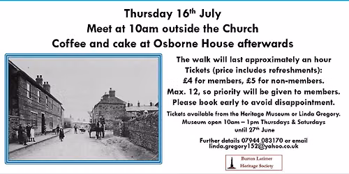Guided Heritage Walk - Upper Church Street