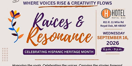 Echoes & Expressions: Ra\u00edces & Resonance | Hispanic Heritage Month