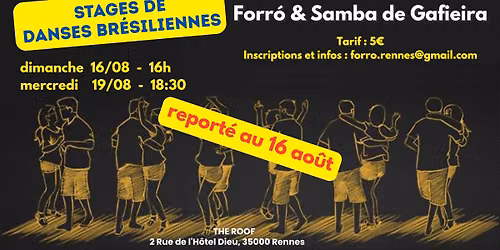 Danses Br\u00e9siliennes - Forr\u00f3 & Samba de Gafieira