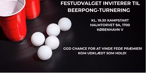 FEJ-fest: Beerpong-turnering p\u00e5 H9