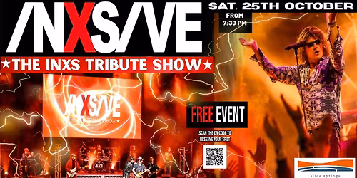 INXSIVE, the INXS Tribute Show live in Alice Springs