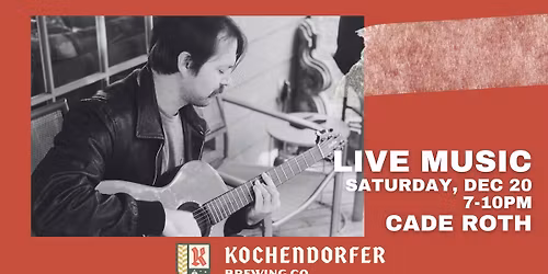 Live Music - Cade Roth