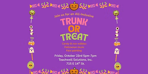 Adaptive & Inclusive Trunk or Treat