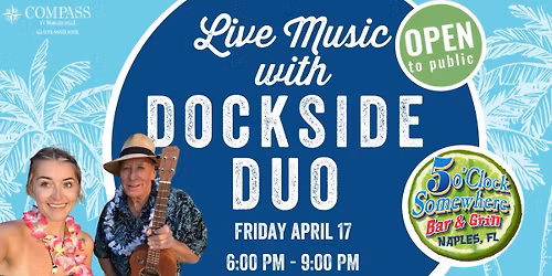 LIVE MUSIC with DOCKSIDE DUO