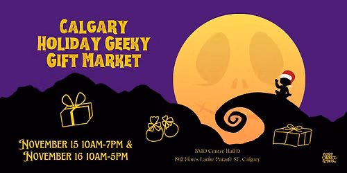 Calgary Holiday Geeky Gift Market