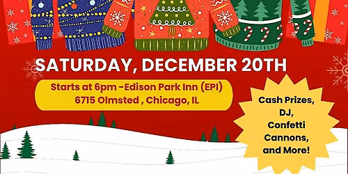 Ugly Sweater Disco Bingo