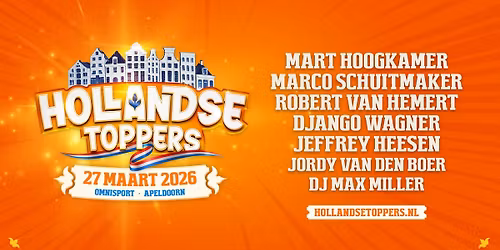 Hollandse Toppers 2026 - Apeldoorn