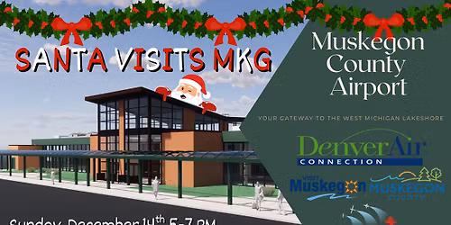 \ud83c\udf85 Santa is Landing at MKG! \u2708\ufe0f