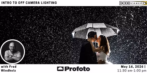 Intro to Off Camera Lighting with Profoto