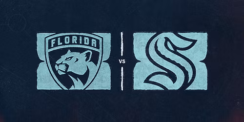Florida Panthers at Seattle Kraken at Climate Pledge Arena