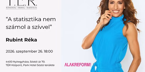 "A statisztika nem sz\u00e1mol a sz\u00edvvel" - Rubint R\u00e9ka el\u0151ad\u00e1sa