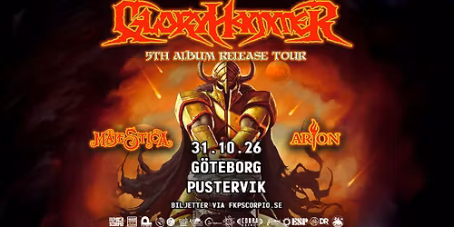 Gloryhammer + Special Guest: Majestica + Arion | G\u00f6teborg
