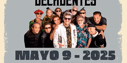 Los Autenticos Decadentes Ciudad de M\u00e9xico Tickets