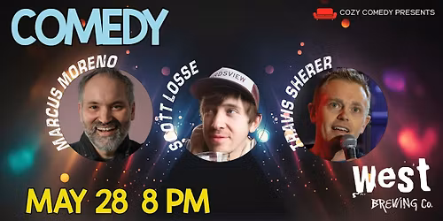 West Brewing Comedy Night with Scott Losse!