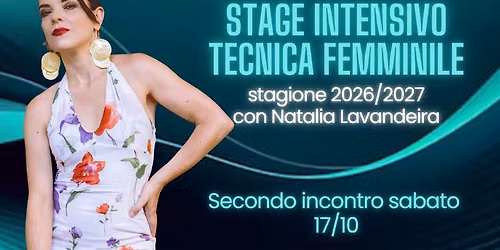 Stage Intensivo di Tecnica Femminile con Natalia Lavandeira