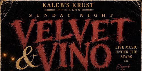VELVET & VINO | Live R&B, Neo-Soul & Jazz Under the Stars