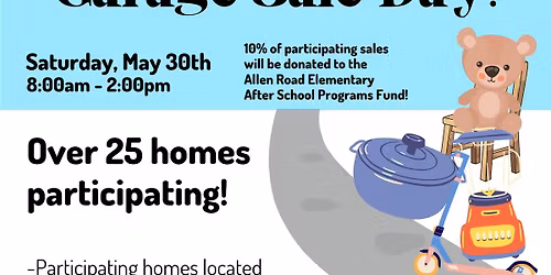 Allen Road Community Garage Sale