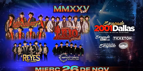 LOS HURACANES - CONJUNTO RIO GRANDE EN 2001 DALLAS