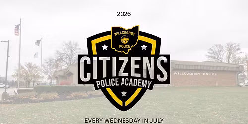 2026 Willoughby Police Citizens Academy