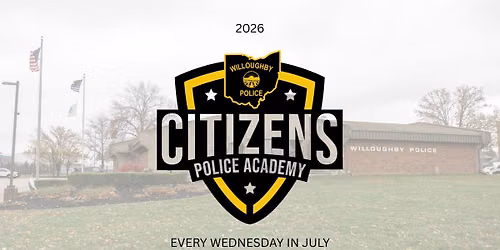 2026 Willoughby Police Citizens Academy