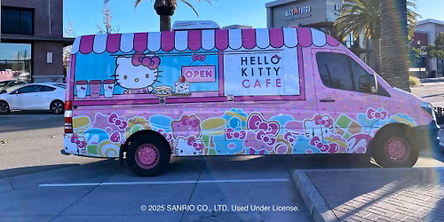 Hello Kitty Cafe Truck West - Fremont Appearance