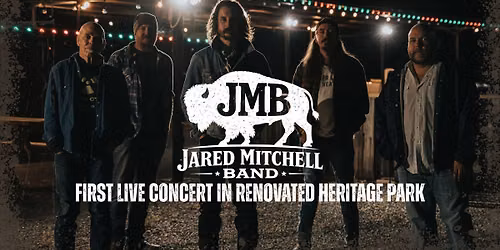 Heritage Park Reopening Concert Featuring Jared Mitchell Band