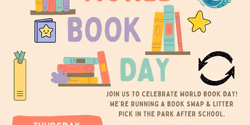 World Book Day - Book Swap & Litter Pick