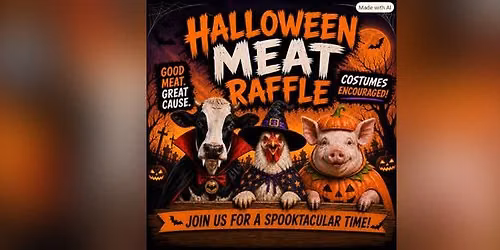 Meat Raffle for MS- Halloween themed!