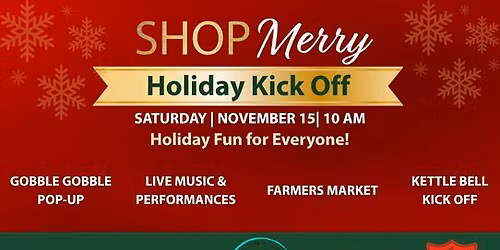 Holiday Kick Off