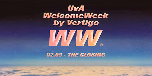 The Closing at Chin Chin - UvA Welcome Week by Vertigo