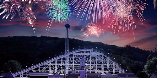 Fireworks Over the Lake