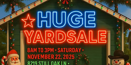 CYPRESS 1 DAY YARDSALE