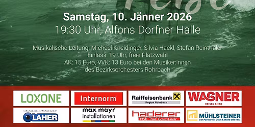 Konzert des Bezirksorchesters Rohrbach