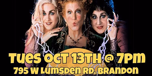 Hocus Pocus (Movies 1&2) Trivia @ Duke's Brewhouse Brandon