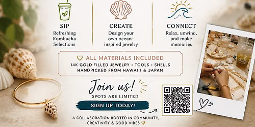 Sip & Create: Jewelry Workshop at Kompoocha Brewing
