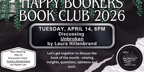 Happy Bookers Book Club - Unbroken