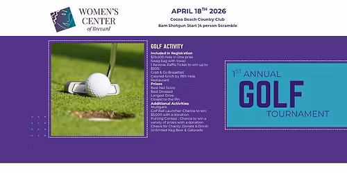 Women's Center of Brevard Charity Golf Tournament