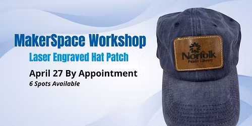 Laser Engraved Hat Patch Workshop 