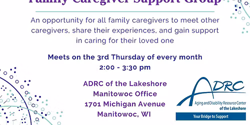 Manitowoc County Family Caregiver Support Group