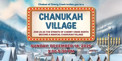 Chanukah Village in Cherry Creek