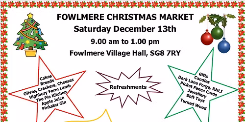 Fowlmere Christmas Market