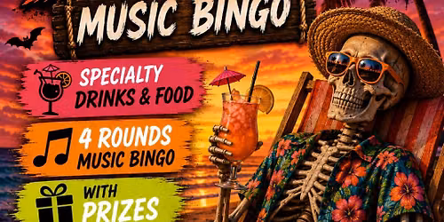 \ud83c\udf83\u2600\ufe0f Summer-ween Music Bingo Brunch at The EHouse! \u2600\ufe0f\ud83c\udf83