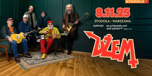 D\u017bEM, 8.11.2025, Support: HLA 4transplant, Jin\u00fd Metro, Klub Stodo\u0142a