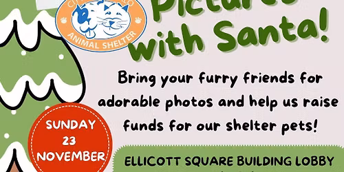 Pictures With Santa Fundraiser! \ud83d\udc3e\ud83c\udf85