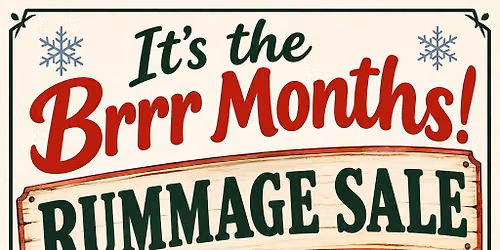 Decor Rummage Sale 